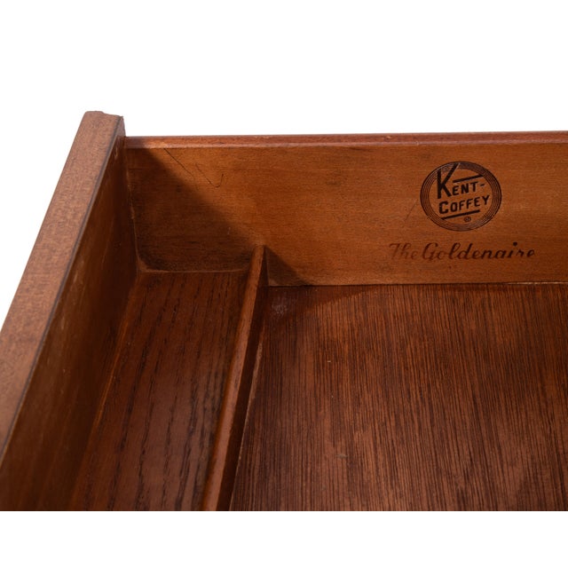 Kent Coffey Goldenaire Mid Century Desk Restored For Sale - Image 14 of 14