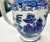 Mid-Century Modern Vintage Moriyama Japanese Blue Willow Pitcher, Signed For Sale - Image 3 of 6