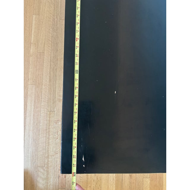 1940s Attributed to Paul McCobb Black Lacquer Coffee Table For Sale In Los Angeles - Image 6 of 8