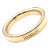 Damiani Yellow Gold Band Ring Sz 5.5 For Sale