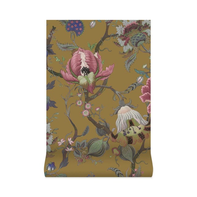 House of Hackney House of Hackney Artemis Wallpaper - Bronze, Sample For Sale - Image 4 of 4