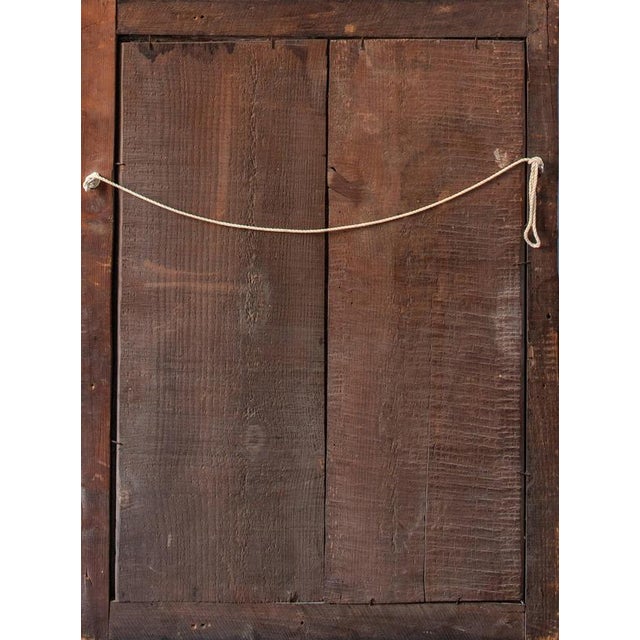 Glass French Louis XVI Beaded Gilt Gesso Mirror, 1780 For Sale - Image 7 of 8