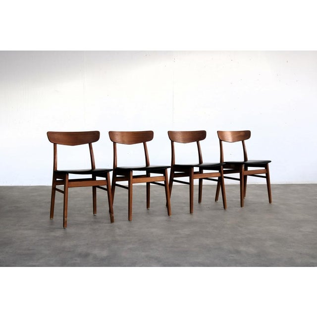 Vintage Dining Chairs, 1960s, Set of 4 For Sale - Image 11 of 11