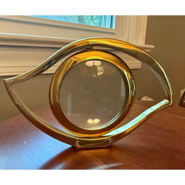 This is a desk magnifying glass designed by Jean Cocteau for Hermes in 1960’s. It represents the Eye of Cleopatra in a...
