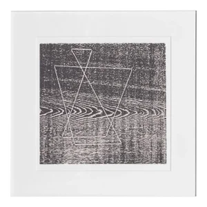 Josef Albers, Wood Acting as Water - P2, F20, I1, Geometric Abstract Screenprint