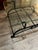 Brutalist Etruscan Style Wrought Iron Coffee Table With 3/4" Ogee Glass For Sale - Image 4 of 5