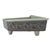 Ceramic Mid-Century Japanese Studio Pottery Brutalist Ikebana Planter in Celadon Stoneware For Sale - Image 7 of 16