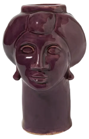 Roxelana Figure, Small • Violet Ispica from Crita Ceramiche