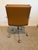 Contemporary Lexi II Light Brown Leather Office Chair For Sale - Image 3 of 4