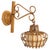 Mid-Century Modern Rattan and Bamboo Sconce Lantern, Italy, 1960s For Sale - Image 11 of 11