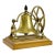 Vintage Solid Brass Desk Nautical Ships Bell For Sale