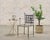 An elegant Italian mid-century modern wrought iron patio and garden dining armchair in the style of the 'Amalfi' chair...