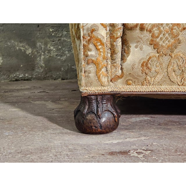 Antique Chippendale Style Sofa, 1890s For Sale - Image 4 of 13