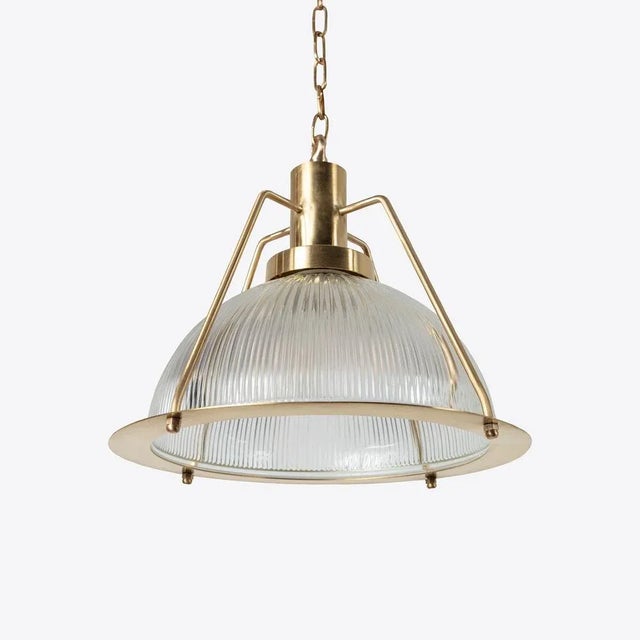 Small Brass Hoxton Pendant from Pure White Lines For Sale - Image 6 of 6