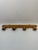 Vintage French Faux Bamboo Wooden 4 Peg Coat Hat Rack For Sale - Image 9 of 18