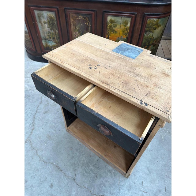 Solid Oak Reception Counter For Sale - Image 8 of 15