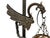 1910s Spanish Revival Cast Bronze Davenport Accent Floor Lamps with Flying Dragons, Twisted Tails - Restored Rewired For Sale - Image 11 of 16
