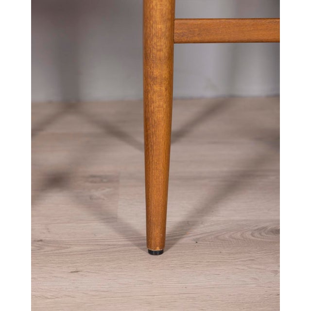 Vintage Italian Chairs in Wood and Leather, 1960s, Set of 2 For Sale - Image 9 of 14