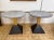 1980s Italian Gray Granite and Brass Side Tables - a Pair For Sale - Image 11 of 11