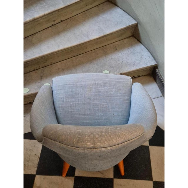 Scandinavian Modern Lilla Eva Armchair by Kerstin Hörlin-Holmquist for Nordiska Kompaniet For Sale - Image 9 of 15