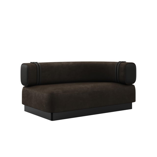 Contemporary Sedonna Ottoman by Porus Studio For Sale - Image 3 of 9