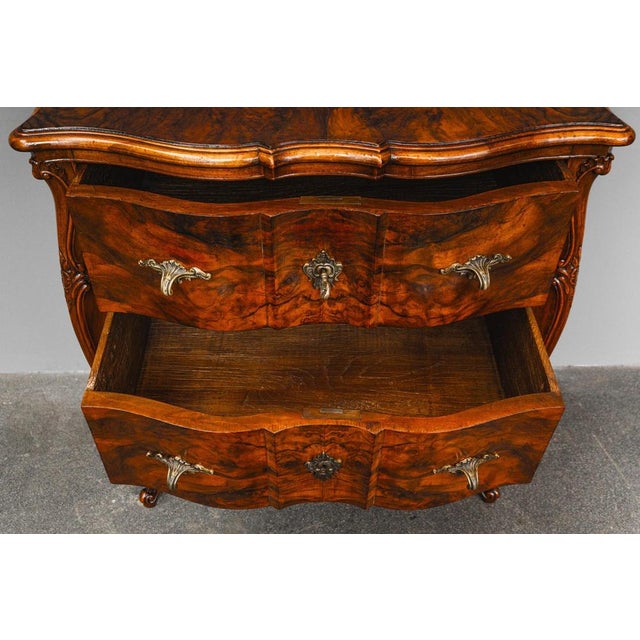 Baroque Style Chest of Drawers in Oak For Sale - Image 14 of 17