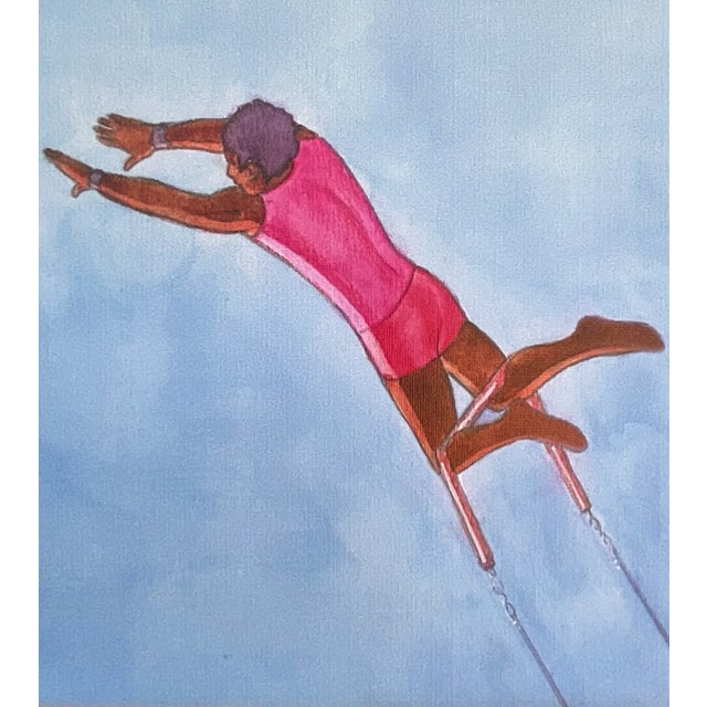 Teamwork Giclee Print on Canvas Framed For Sale - Image 4 of 6