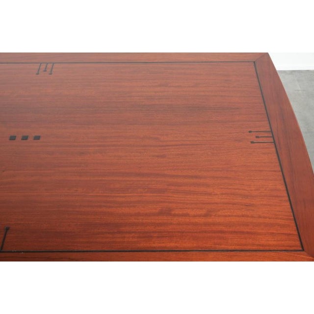 Wood Art Deco Decoforma Series Dining Table from Schuitema For Sale - Image 7 of 14