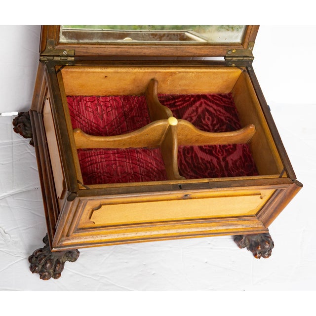 Italian Grand Tour Renaissance Style Jewelry Box Signed 19th Century For Sale In Rochester - Image 6 of 7
