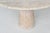Large Sculptural Round Dining Table in Travertine, 1970 For Sale - Image 4 of 18
