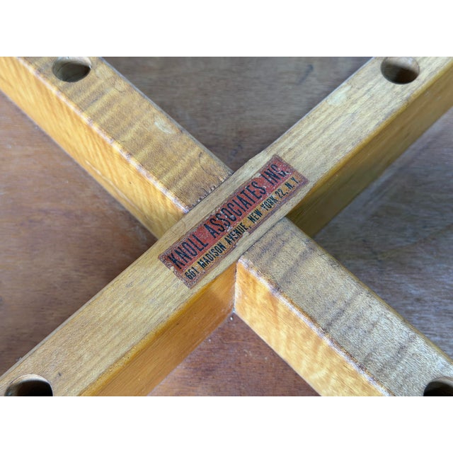 Mid-Century Modern Early Rare Knoll Associates Table by Elias Svedberg - Model 102 - Circa 1948 For Sale - Image 3 of 12