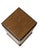 Wood Art Deco Modernist Pedestal in Oak with Black Lacquer, 1930s For Sale - Image 7 of 9