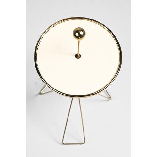 Vintage Brass Side Table For Sale - Image 4 of 8