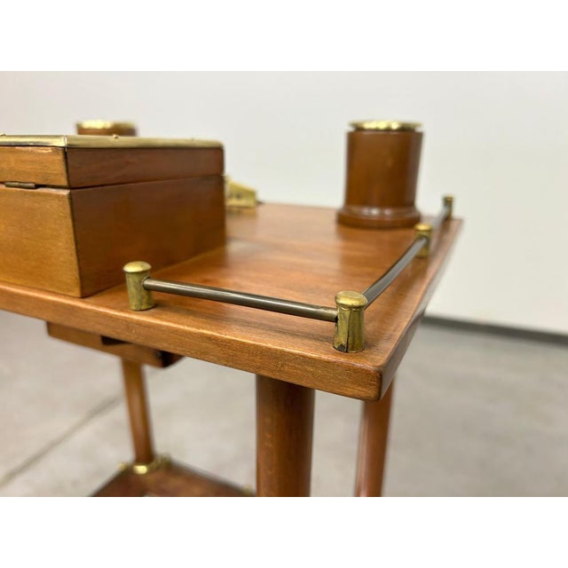 Jugendstil Tuxedo Side Table, 1920s For Sale - Image 15 of 16