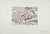 Katsushika Hokusai, View of Mount Fuji from a Mountain Pass\., 1835, Woodcut For Sale - Image 3 of 3