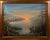 1960s "Sunset on the Inlet" Landscape Oil Painting, Framed For Sale