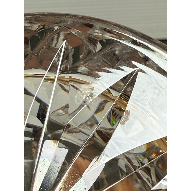 Glass Waterford Crystal Lismore Wine Decanter For Sale - Image 7 of 12