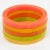 Sunny Multicolor Bakelite Bracelet Bangle Spacer Set - 5 pieces For Sale - Image 4 of 11