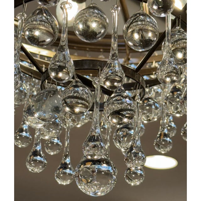 Crystorama Calypso Teardrop Chandelier For Sale - Image 10 of 12