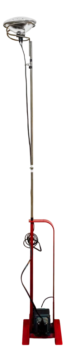 Toio Floor Lamp by Achille and Pier Giacomo Castiglioni for Flos, 1962