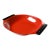 Vintage Cathrineholm Paella Pan – Red Enamel With Black Handles For Sale