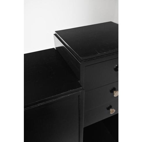 Art Deco Cabinet with Nickel Plated Handles For Sale - Image 10 of 13