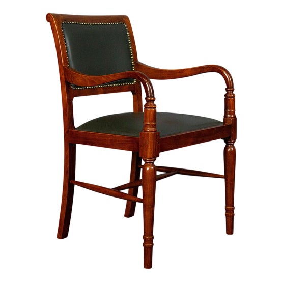Biedermeier Style Armchair, 20th Century For Sale
