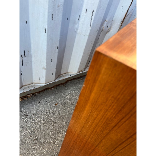 Mid-Century Modern Teak Dresser by Arne Wahl Iverson for Vinde Mobilfabrik, Denmark. Circa 1970s For Sale - Image 13 of 17