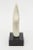 Antique White Vintage Carrara Marble and Black Resin Abstract Sculpture, 1980's For Sale - Image 8 of 11