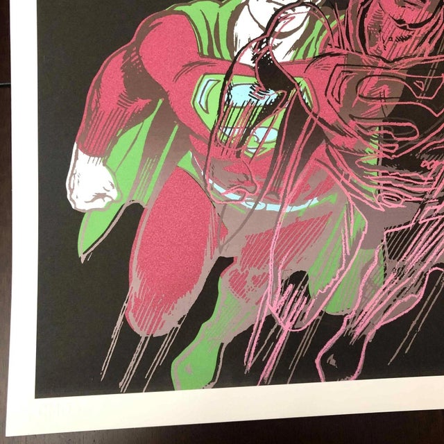 1990s 1990s After Andy Warhol "Superman" Lithograph For Sale - Image 5 of 11