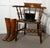Brown 19th Century Elm and Ash Smokers Bow Office or Desk Chair, 1880s For Sale - Image 8 of 9