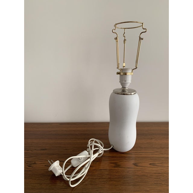 Gustavsberg Grazia Table Lamp by Stig Lindberg for Gustavsberg, Sweden, 1960s For Sale - Image 4 of 14