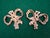 Mid 20th Century Array of Antique Victorian-Style Solid Brass Wall Ornaments and Cabinet Knobs For Sale - Image 5 of 9