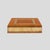 Wood Large Elm Burl Wood and Brass Inlaid Lidded Box by Romeo Rega, 1970s For Sale - Image 7 of 8